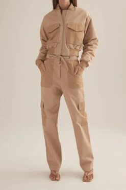 OWNLEY - Brock Cargo Pants (Safari) -Faithfull The Brand || Carver™ || One Teaspoon Shop elysian collective ownley brock cargo pant safari 1