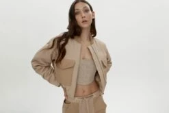 OWNLEY - Dakota Bomber (Safari) -Faithfull The Brand || Carver™ || One Teaspoon Shop elysian collective ownley dakota bomber safari 3