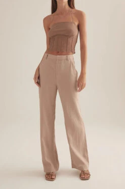 OWNLEY - Daley Pant (Stone) -Faithfull The Brand || Carver™ || One Teaspoon Shop elysian collective ownley daley pants stone 3