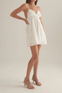 OWNLEY - Kaia Dress (White Daisy) -Faithfull The Brand || Carver™ || One Teaspoon Shop elysian collective ownley kaia dress white daisy 5