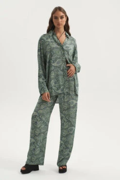 OWNLEY - Meryl Relaxed Pant (Paisley) -Faithfull The Brand || Carver™ || One Teaspoon Shop elysian collective ownley samson oversize shirt 2