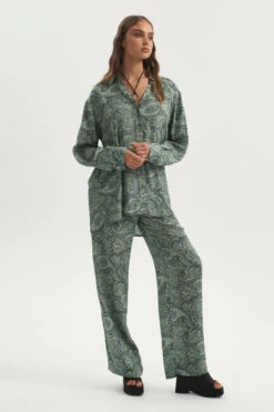 OWNLEY - Meryl Relaxed Pant (Paisley) -Faithfull The Brand || Carver™ || One Teaspoon Shop elysian collective ownley samson oversize shirt 3