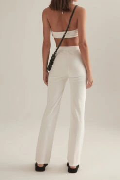 OWNLEY - Santiago Pant (White Terry) -Faithfull The Brand || Carver™ || One Teaspoon Shop elysian collective ownley santiago pant white 4