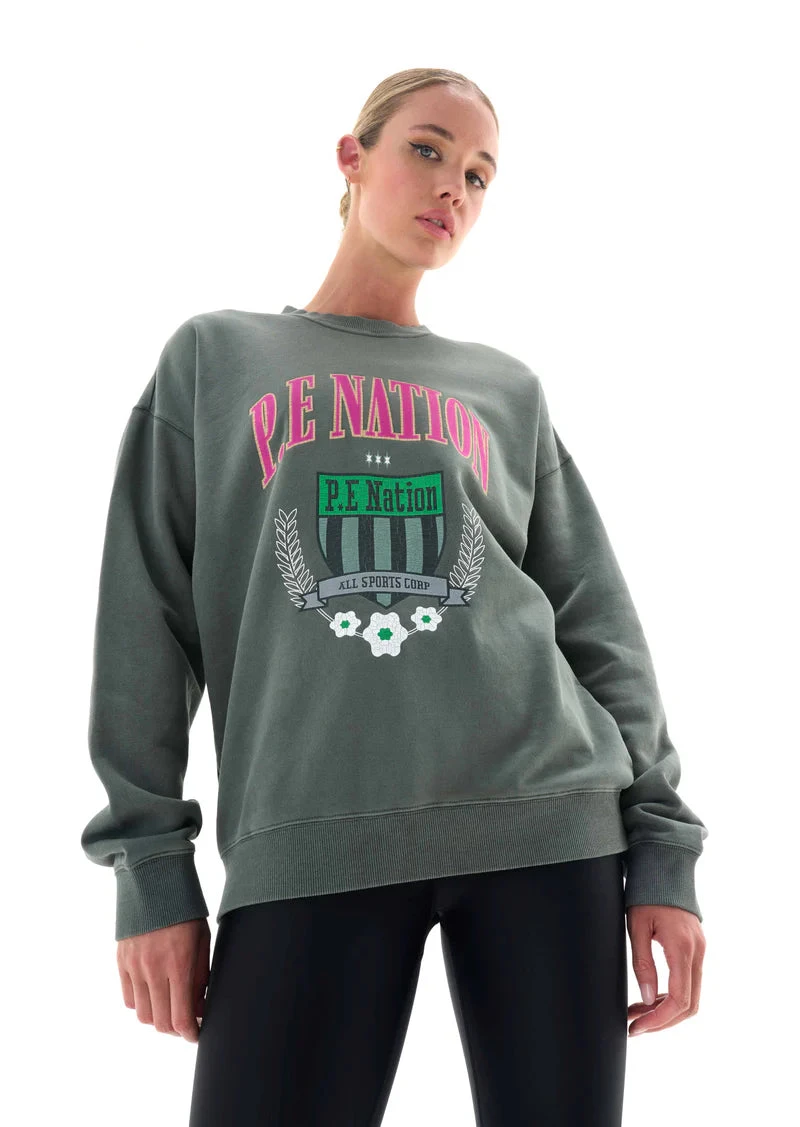 PE NATION - Division One Sweat (Dark Shadown) 1 PE NATION - Division One Sweat (Dark Shadown)