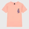 PE NATION - DONDI TEE (PEACH BUD)
