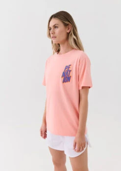 PE NATION - DONDI TEE (PEACH BUD) -Faithfull The Brand || Carver™ || One Teaspoon Shop elysian collective pe nation dondi tee peach bud 3