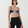 PE NATION - Half Volley Sports Bra (Black)