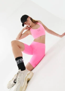 PE NATION - Half Time Sports Bra (Pink) 7 PE NATION - Half Time Sports Bra (Pink) -Faithfull The Brand || Carver™ || One Teaspoon Shop elysian collective pe nation halftime sports bra pink 4