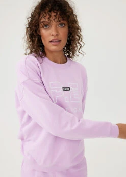 PE NATION - Heads Up Sweat (Soft Purple)