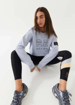 PE NATION - Heads Up Sweat (Grey Dawn) 8 PE NATION - Heads Up Sweat (Grey Dawn) -Faithfull The Brand || Carver™ || One Teaspoon Shop elysian collective pe nation heads up sweat grey 5