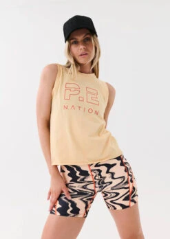 PE NATION - Heads Up Tank (Apricot Sherbet) -Faithfull The Brand || Carver™ || One Teaspoon Shop elysian collective pe nation heads up tank apricot sherbet 3