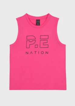 PE NATION - Heads Up Tank (Pink Glo) -Faithfull The Brand || Carver™ || One Teaspoon Shop elysian collective pe nation heads up tee pink glo 2