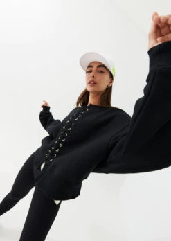 PE NATION - In Play Sweat (Black) 11 PE NATION - In Play Sweat (Black) -Faithfull The Brand || Carver™ || One Teaspoon Shop elysian collective pe nation in play sweat black 3