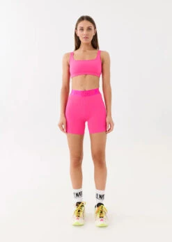 PE NATION - INTUITIVE BIKE SHORT (PINK GLO) -Faithfull The Brand || Carver™ || One Teaspoon Shop elysian collective pe nation intuitve bike short pink glo 1