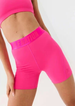 PE NATION - INTUITIVE BIKE SHORT (PINK GLO)