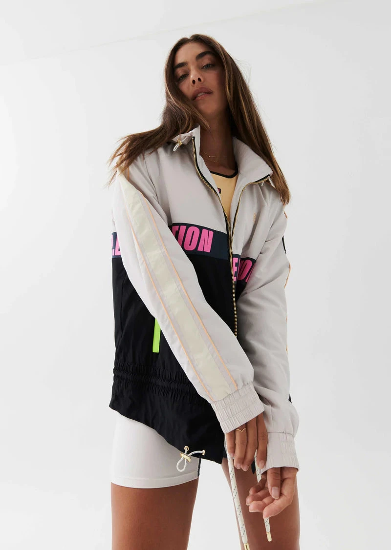 PE NATION - Man Down Jacket (White Sand) 2 PE NATION - Man Down Jacket (White Sand) - Image 2