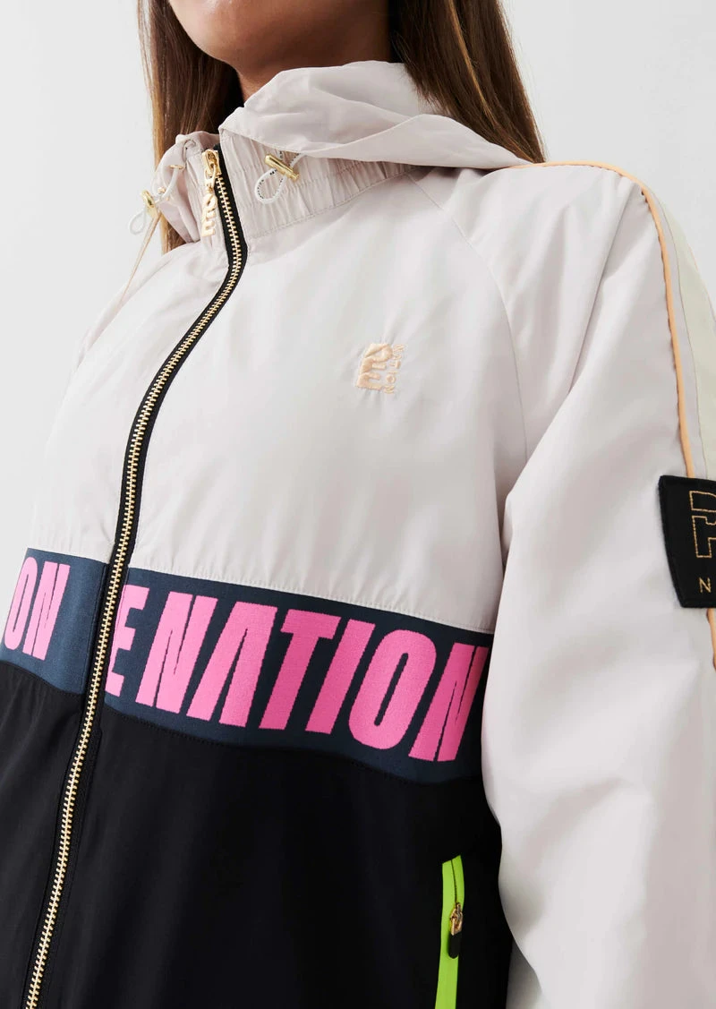 PE NATION - Man Down Jacket (White Sand) 3 PE NATION - Man Down Jacket (White Sand) - Image 3