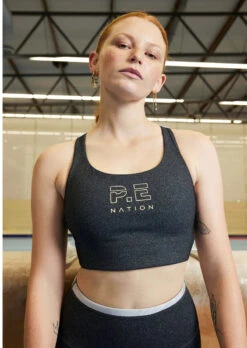 PE NATION - Reaction Sports Bra -Faithfull The Brand || Carver™ || One Teaspoon Shop elysian collective pe nation reaction sports bra charcoal 7