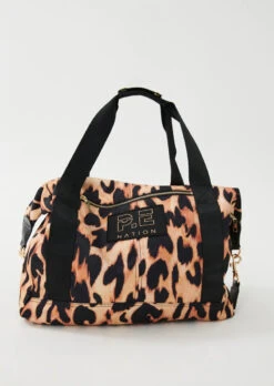 PE NATION - Set Shot Gym Bag (Leopard Print)