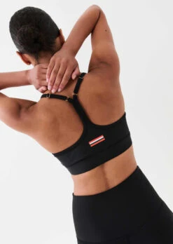 PE NATION - Stadium Sports Bra (Black) 6 PE NATION - Stadium Sports Bra (Black) -Faithfull The Brand || Carver™ || One Teaspoon Shop elysian collective pe nation stadium sports bra black 3