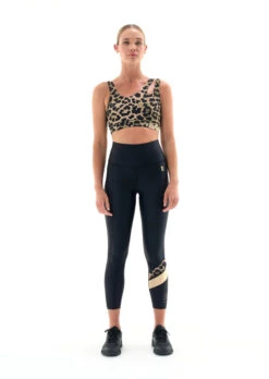 PE NATION - Valley Sports Bra (Olive Animal Print) -Faithfull The Brand || Carver™ || One Teaspoon Shop elysian collective pe nation valley sports bra olive animal print 2