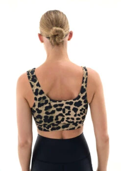 PE NATION - Valley Sports Bra (Olive Animal Print) -Faithfull The Brand || Carver™ || One Teaspoon Shop elysian collective pe nation valley sports bra olive animal print 5