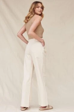 RAEF THE LABEL - Chilli Pant (Tan) -Faithfull The Brand || Carver™ || One Teaspoon Shop elysian collective raef the label chilli pant natural 3 1