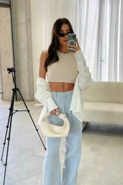 RAEF THE LABEL - Chilli Pant (Blue) 8 RAEF THE LABEL - Chilli Pant (Blue) -Faithfull The Brand || Carver™ || One Teaspoon Shop elysian collective raef the label chilli pants blue 3