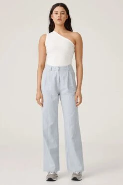 RAEF THE LABEL - Chilli Pant (Blue) 10 RAEF THE LABEL - Chilli Pant (Blue) -Faithfull The Brand || Carver™ || One Teaspoon Shop elysian collective raef the label chilli pants blue 8