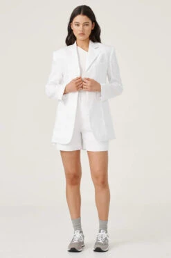 RAEF THE LABEL - ELIANA BLAZER (IVORY) -Faithfull The Brand || Carver™ || One Teaspoon Shop elysian collective raef the label eliana linen blazer ivory 3