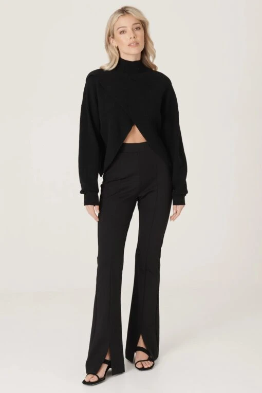 RAEF THE LABEL - Harlow Knit (Black) -Faithfull The Brand || Carver™ || One Teaspoon Shop elysian collective raef the label harlow knit black 1