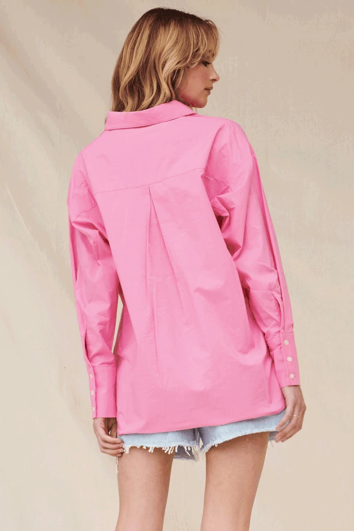 RAEF THE LABEL - Luna Shirt (Pink) 2 RAEF THE LABEL - Luna Shirt (Pink) - Image 2