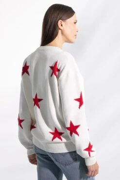 RUE STIIC - Amber Sweater (White Fire Red) -Faithfull The Brand || Carver™ || One Teaspoon Shop elysian collective rue stiic amber sweater 3