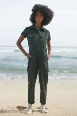 RUE STIIC - Binteji Worksuit (Emerald Green)