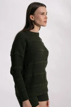 RUE STIIC - Elisa Jumper (Olive) -Faithfull The Brand || Carver™ || One Teaspoon Shop elysian collective rue stiic elisa jumper olive 5