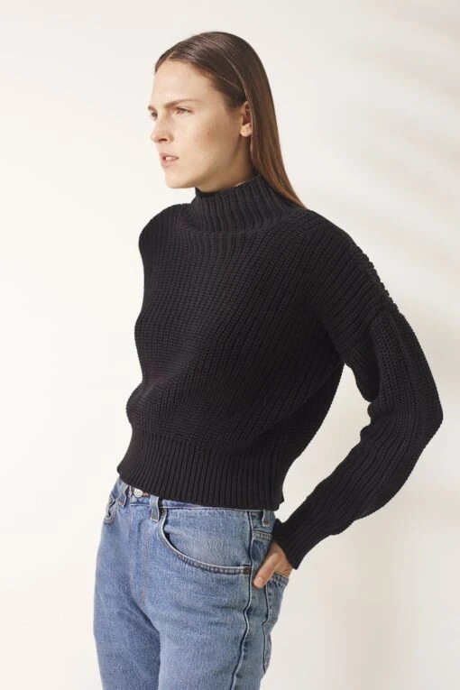 RUE STIIC - Novah Knit (Black) -Faithfull The Brand || Carver™ || One Teaspoon Shop elysian collective rue stiic novah knit black 1