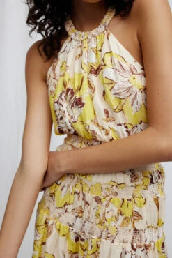SIGNIFICANT OTHER - Aisha Maxi Dress (Mimosa Floral) 7 SIGNIFICANT OTHER - Aisha Maxi Dress (Mimosa Floral) -Faithfull The Brand || Carver™ || One Teaspoon Shop elysian collective significant other aisha maxi dress mimosa floral 4