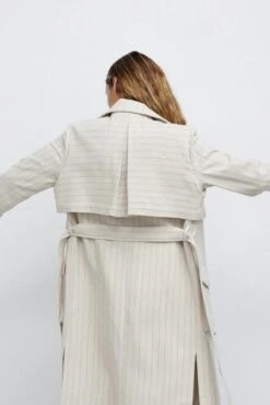 SIGNIFICANT OTHER - Emery Coat (Natural Stripe) FINAL SALE -Faithfull The Brand || Carver™ || One Teaspoon Shop elysian collective significant other emery coat natural stripe 4