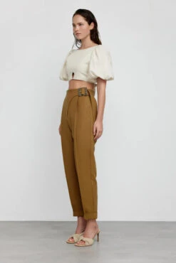 Significant Other - FRANKIE PANT (OLIVE) -Faithfull The Brand || Carver™ || One Teaspoon Shop elysian collective significant other frankie pants olive 3