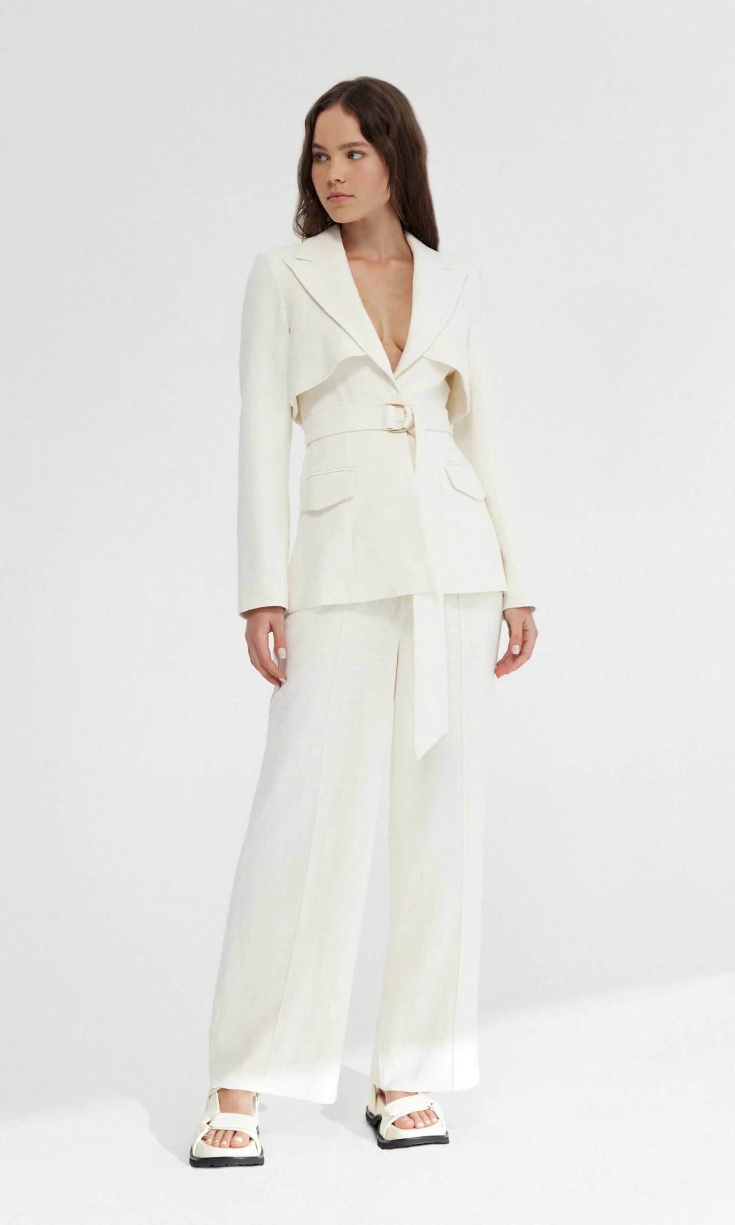 SIGNIFICANT OTHER - Lilah Blazer (Cream) 1 SIGNIFICANT OTHER - Lilah Blazer (Cream)