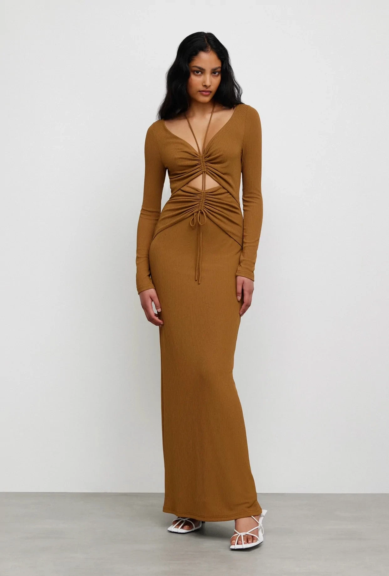 SIGNIFICANT OTHER - Marie Dress (Toffee) 1 SIGNIFICANT OTHER - Marie Dress (Toffee)