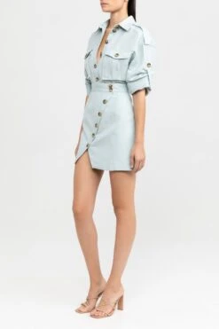 SIGNIFICANT OTHER - Parrish Dress (Pistachio) -Faithfull The Brand || Carver™ || One Teaspoon Shop elysian collective significant other parish dress pistachio 2