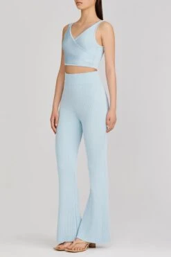 SIGNIFICANT OTHER - Sofia Knit Pant (Sky Blue) FINAL SALE 7 SIGNIFICANT OTHER - Sofia Knit Pant (Sky Blue) FINAL SALE -Faithfull The Brand || Carver™ || One Teaspoon Shop elysian collective significant other sofia knit pant sky blue 3