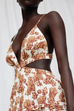 SIGNIFICANT OTHER - TILLY MIDI DRESS (PINE FLORAL) -Faithfull The Brand || Carver™ || One Teaspoon Shop elysian collective significant other tilly midi dress pine floral 4