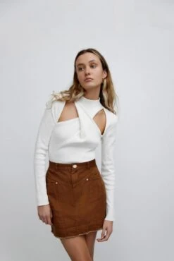 SIGNIFICANT OTHER - Adi Top (Cream With Almond Bind) -Faithfull The Brand || Carver™ || One Teaspoon Shop elysian collective signifincant other adi top cream with almond bind 4