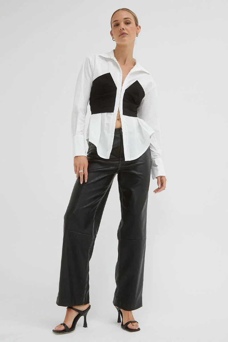 SOVERE / STUDIO - Ascent PU Pant (Black) 4 SOVERE / STUDIO - Ascent PU Pant (Black) - Image 4