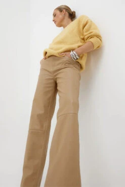SOVERE / STUDIO - Ascend PU Pant (Praline) 9 SOVERE / STUDIO - Ascend PU Pant (Praline) -Faithfull The Brand || Carver™ || One Teaspoon Shop elysian collective sovere studio ascend pu pant praline 2