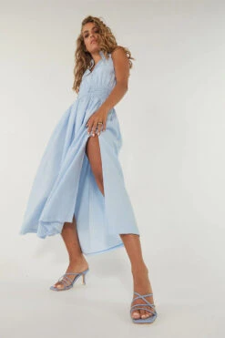 SOVERE / STUDIO - Assure Midi Dress (Ice Blue) 8 SOVERE / STUDIO - Assure Midi Dress (Ice Blue) -Faithfull The Brand || Carver™ || One Teaspoon Shop elysian collective sovere studio assure midi dress ice blue 3