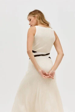 SOVERE / STUDIO - DRIFT KNIT MIDI DRESS (NEUTRAL) -Faithfull The Brand || Carver™ || One Teaspoon Shop elysian collective sovere studio drift knit dress neutral 5