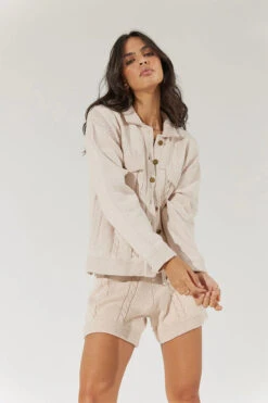 SOVERE / STUDIO - Escape Knit Trucker (Natural)